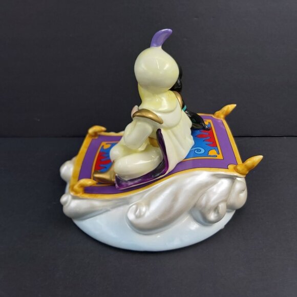 Disney Aladdin & Jasmine Magic Carpet MUSIC BOX -A Whole New World 1993 SCHMID - Picture 6 of 16